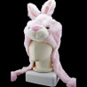 Pink Rabbit Bunny Funny Mascot Costume Mask Hat Cap