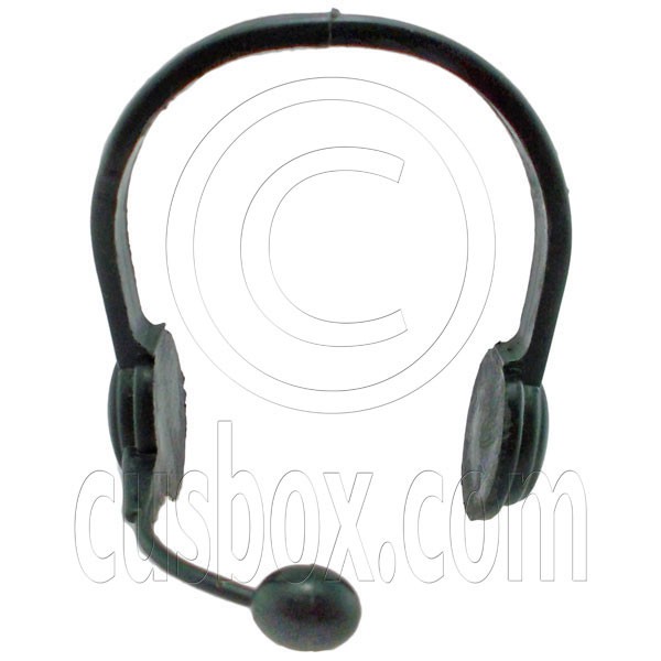 1/12 scale Dollhouse Miniature Accessories Black EARPHONE Headphone wy 