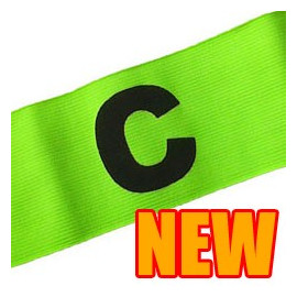 Football Games Gear Adjustable Captain Armband (YELLOW) Round C