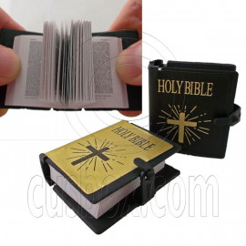 Real Text Inside Holy Bible 1:6 Scale for Barbie Monster High 18" American Doll