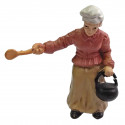 Kitchen Cooking Old Women People Figure Painted War RR Train Model 1:30 G Scale