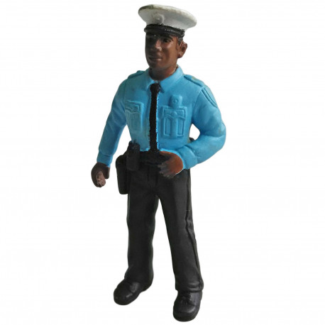 Police Officer Policeman Security Guard 1:30 G Scale Train Model Figure Figurine