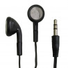 Black 3.5mm Stereo Audio Jack Earbuds Headphones Earphones for MP3 Players