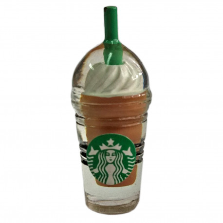 Starbucks Dome Tumbler Ice Cold Coffee Cup Bottle 1:6 1:12 Scale Doll's House Dollhouse Miniature